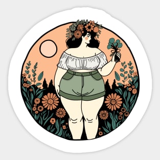 Flower girl Sticker